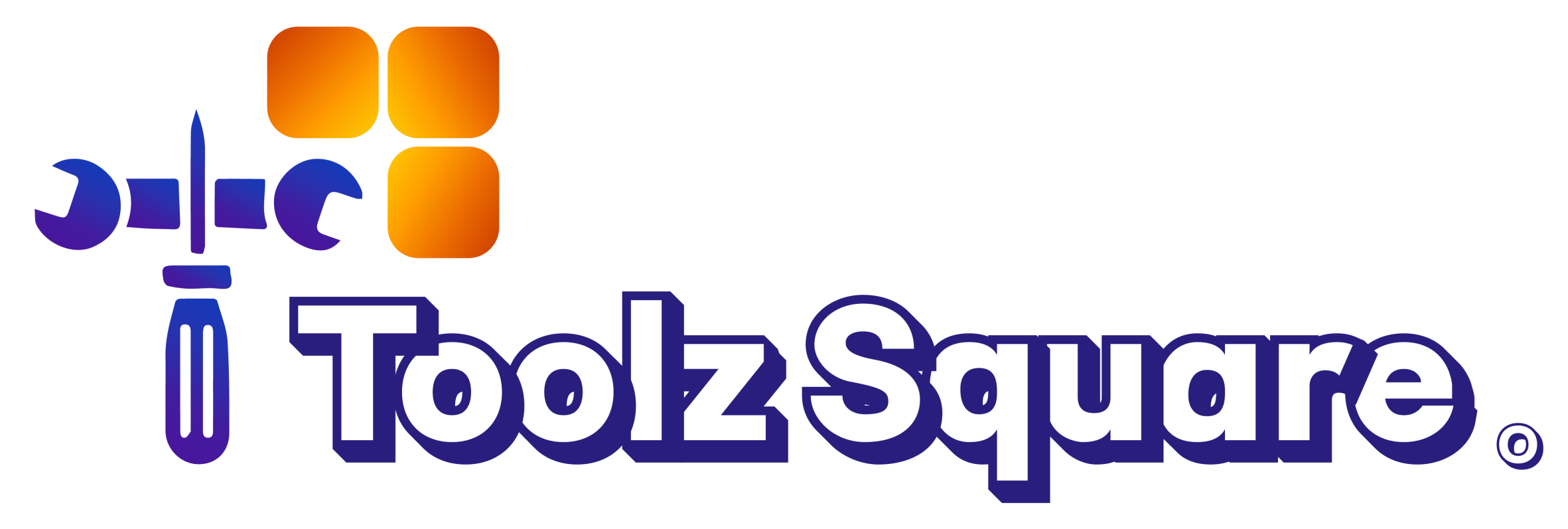 Toolz Square logo featuring a bold 'VS' icon inside a square, with the brand name 'Toolz Square' and tagline 'Where Tools Meet Innovation' below. Modern design symbolizing versatile online tools.